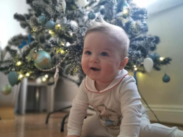 Jack Longstaff, eight months old.