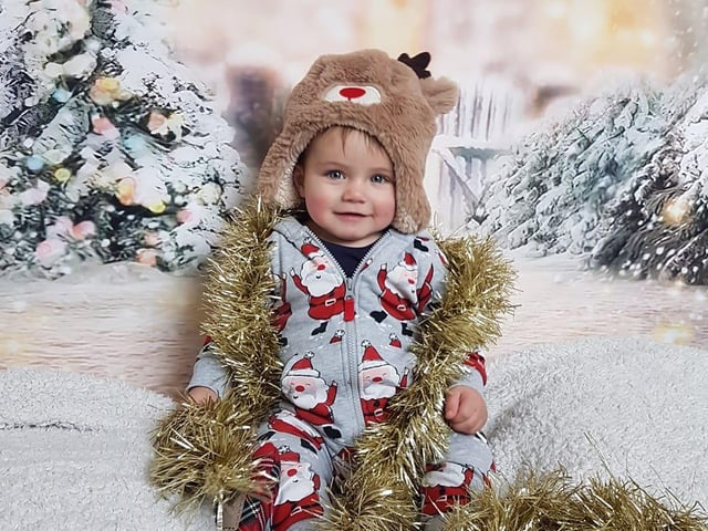 Hiro, aged 9 months.
