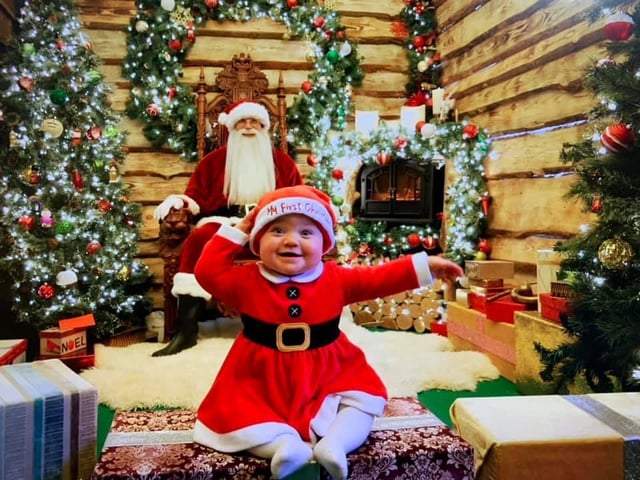 Amaya Grace, aged 11 months.