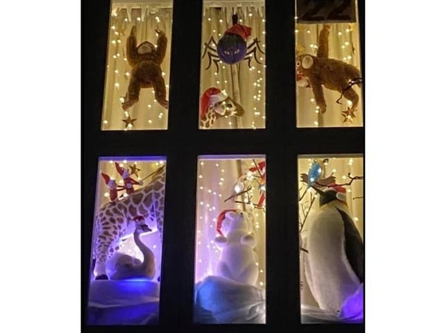Berkhamsted Advent Windows has raised over £1,200 for Berko Food for Friends and Open Door
