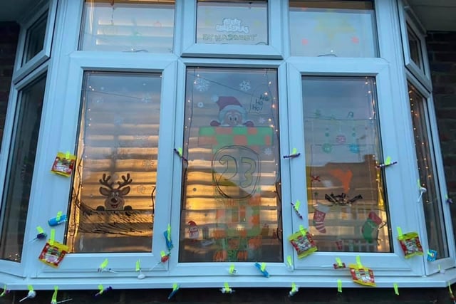 The festive windows have been popular in Berkhamsted