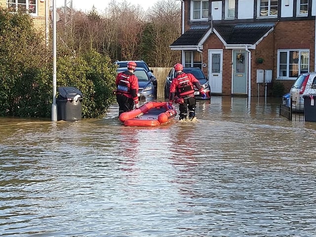 Search and Rescue teams are helping with the operation