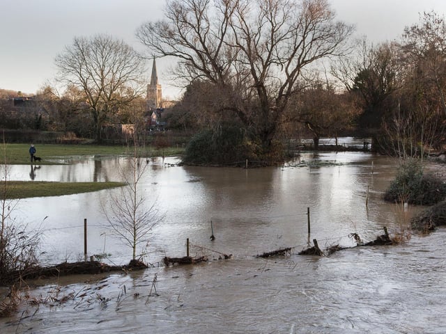 Geddington under water today