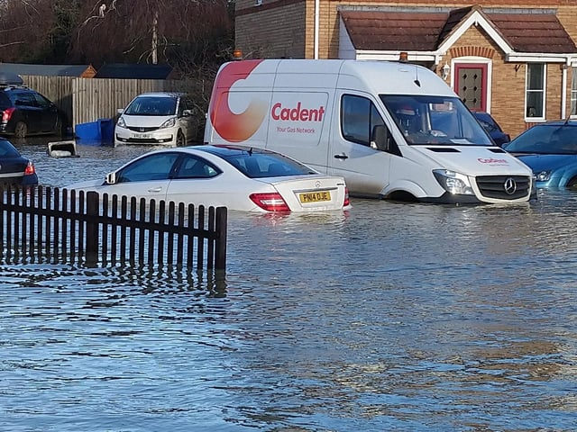 Many vehicles have suffered damage worth thousands