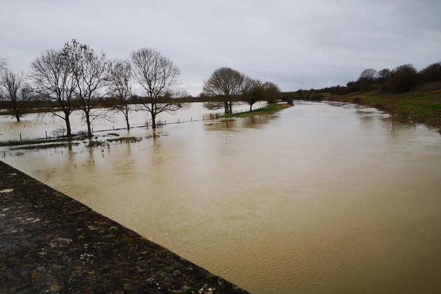 The scene at Milton Ferry Bridge. Picture: HydeHives