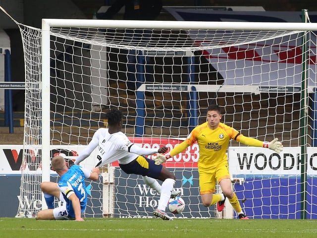APPEARANCES: Goalkeeper Christy Pym (pictured) made the most Posh appearances in 2020. Pym played in 34 of the 38 competitive matches played by Posh including all 30 League One matches. Captain and centre-back Mark Beevers missed just one League One match in 2020 as he was suspended following a red card. Beevers was the second highest apprearance-maker in all competitions with 32 with defender Dan Butler, midfielder Jack Taylor and forward Siriki Dembele the only other players to reach 30 appearances. Most appearances 2020: 34 Pym, 32 Beevers, 30 Butler, Dembele, Taylor, 29 Frankie Kent, Sammie Szmodics, 28 Reece Brown, 27 Niall Mason, 26 Joe Ward, 23 Mo Eisa, Nathan Thompson, 20 Jonson Clarke-Harris.