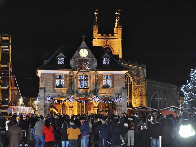 New Year celebrations in Cathedral Square in 2014.