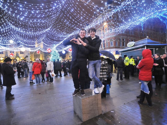 New Year's Eve revellers crowd into Cathedral Square to celebrate the arrival of 2013 and enjoy a party night out.
