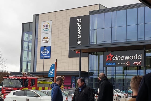 February — Cineworld at Rushden Lakes was also closed by storm damage, and then shut again by the lockdown just a few weeks later