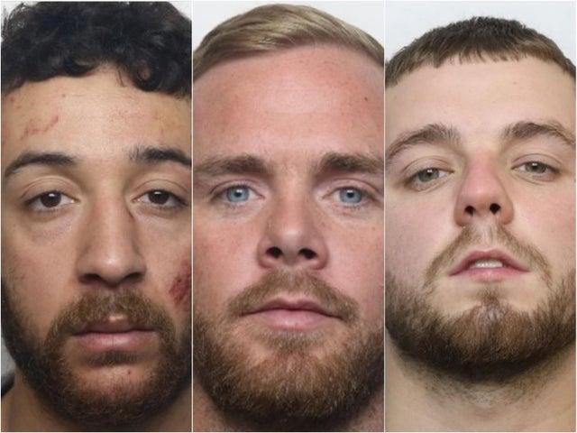OTIS BARRETT, 26, was jailed for nine years, four months; while MATTHEW BROWN, 30, and 26-year-old TERRANCE MARK BROWN were sentenced to nine years each after netting £300,000-worth of cigarettes in a series of 52 supermarket burglaries in Northampton between January and May this year.