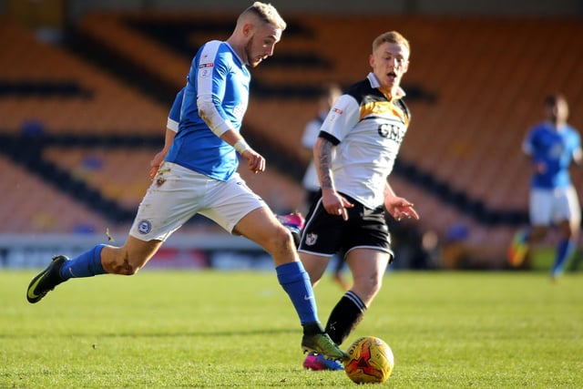 CALLUM GUY (pictured right). Club: Carlisle. Position: Central midfield. Age: 24. Nominated by @ReportPosh.
Swanny says: 'Report Posh is a data specialist so full respect for anyone he nominates, but I doubt a central midfielder is a priority just now. It will be in the summer as I suspect Louis Reed will leave and Reece Brown's latest loan spell at London Road will be over.'
