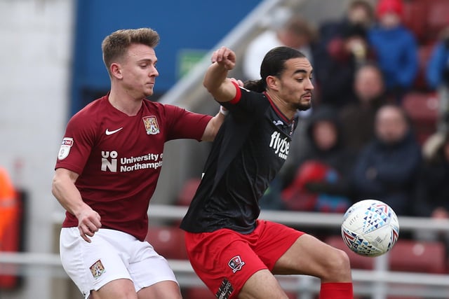 RANDELL WILLIAMS (pictured right). Club: Exeter City. Position: Winger. Age: 24. Nominated by @juppy95.
Swanny says: 'The player apparently messed Posh about in the summer so he probably won't get a second chance, unless they see him as a replacement for Dembele.'.