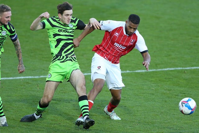 LIAM KITCHING (pictured, centre). Club: Forest Green. Position: Centre back. Age: 21. Nominated by @ReportPosh.
Swanny says: 'Another from data king @ReportPosh, but Kitching is expected to sign for Championship side Barnsley for £500k, a fee that Posh would probably struggle to match without selling a player first.'
