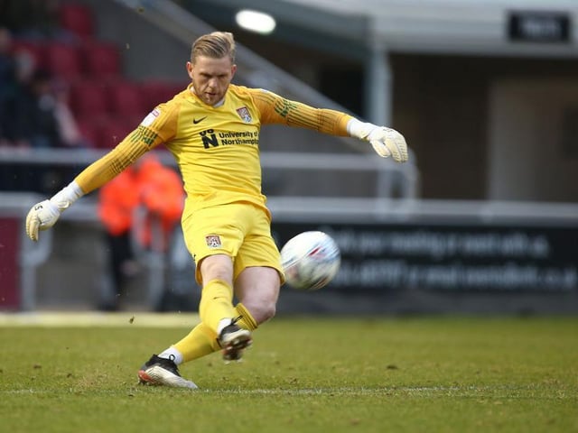 The goalkeeper was a regular last season but didn't feature in the play-offs before leaving for Ipswich. Share of vote: 2%.