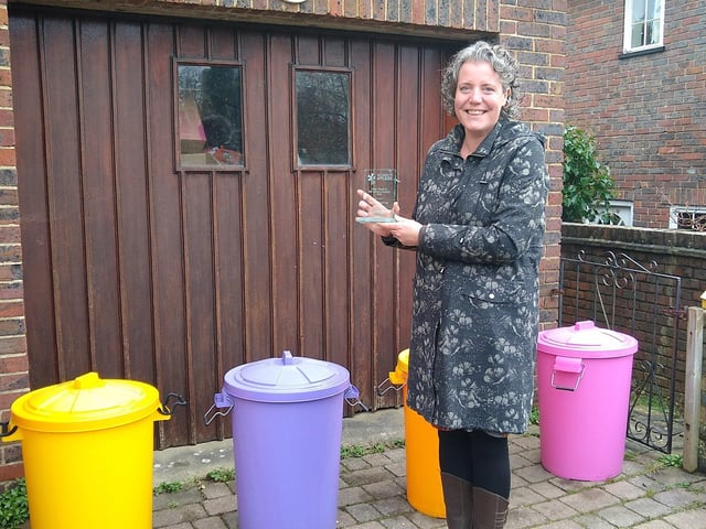 Take Pride in Mid Sussex award winner, Joanne Clayton