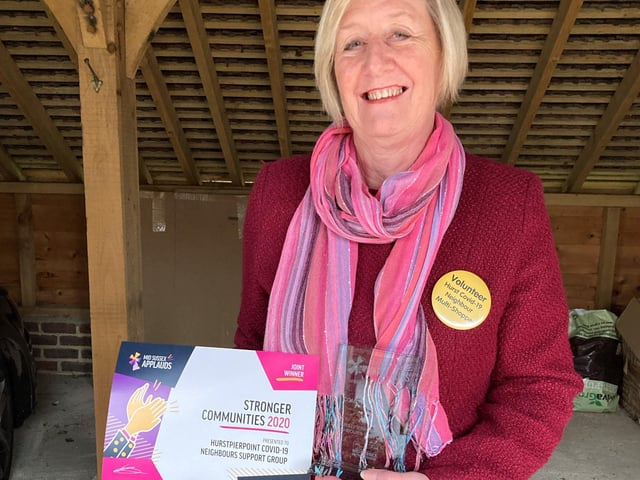 Stronger Communities joint winner, Hurstpierpoint Covid-19 group