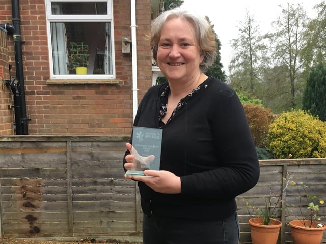 Stronger Together award winner, Sarah Collyer