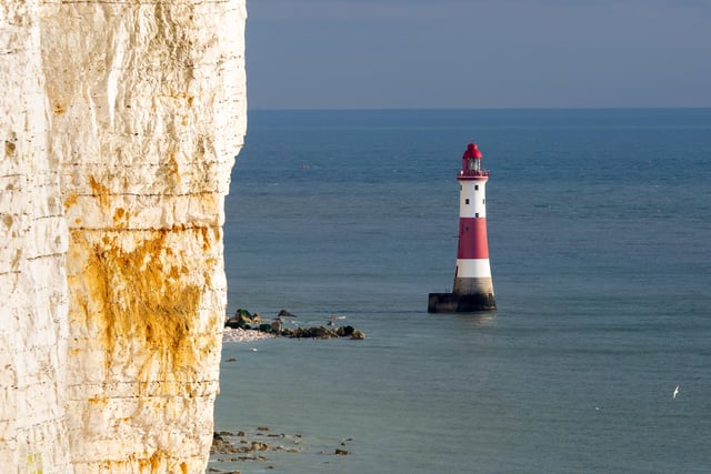 Beachy Head lighthouse, taken by Barry Davis with a Canon 5d camera. SUS-210601-111128001