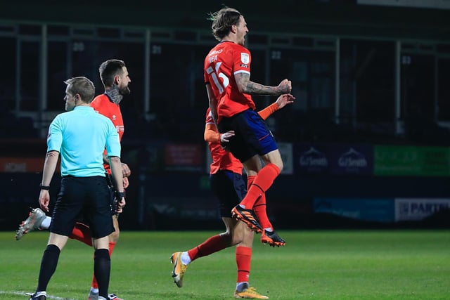 Not known for his goalscoring prowess, the midfielder was left unmarked to volley home an imperious effort from Dewsbury-Hall's corner and emphatically open the scoring as Luton defeated Bristol City at Kenilworth Road recently.