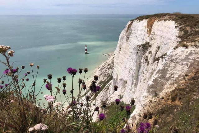 Beachy Head in the summer - pictured by Helen Donovan