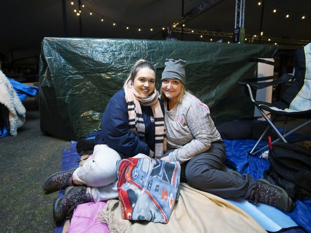 L-R Sophie King and Mandy King