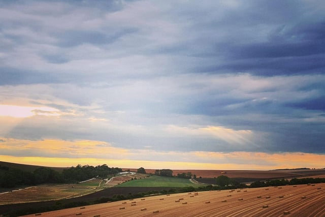 Georgie Heath took this photo of harvest in Findon