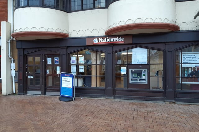 The Nationwide Building Society is among some of the financial and banking businesses who remain open during the lockdown just with modified ways of operating by following the signs posted outside the business