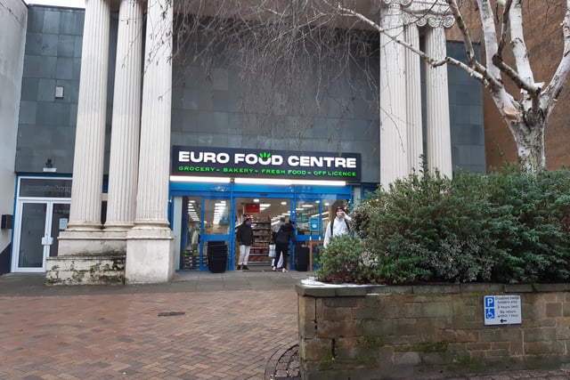 The Euro Food Centre is a fairly news business to the High Street, which remains open during 'Lockdown 3.0'