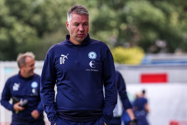 DARREN FERGUSON: Starting Brown instead of Hamilton made sense on a better pitch and with the thought Posh would see plenty of the ball. The manager's substitutions were all solid. He has the team well organised defensively and he has them highly motivated 8.