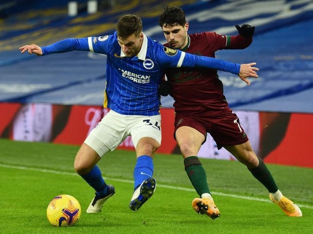 Proved a reliable member of Graham Potter's squad since his arrival from Ajax. Expected to start on the right side of Albion's defence today
