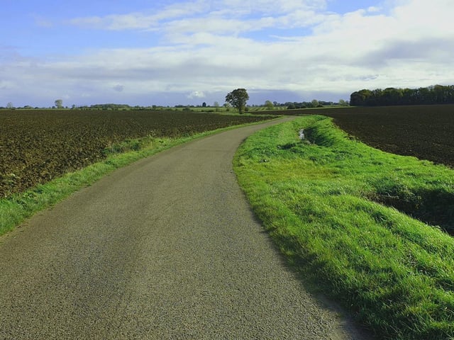"Empty roads."