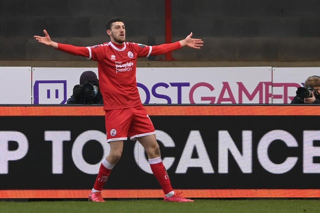 Undoubtedly Crawley Town’s man of the match. His pace and power caused Leeds problems, especially during the second half. Doubled the hosts lead.