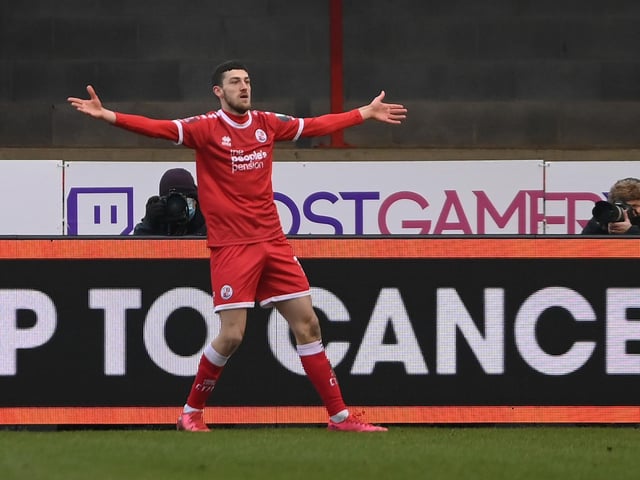 Undoubtedly Crawley Town’s man of the match. His pace and power caused Leeds problems, especially during the second half. Doubled the hosts lead.