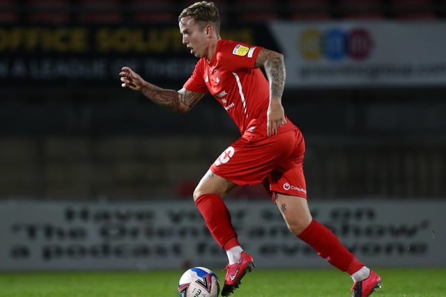 JORDAN MAGUIRE-DREW (Leyton Orient). Another standout winger in League Two, although my first choice would be Poku. Maguire-Drew has a decent goalscoring record in relation to the number of games he's started.  (Photo by Jacques Feeney/Getty Images).
