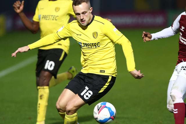 CHARLES VERNAM (Burton): Vernam is League One ready and can play left-wing or centre-forward. He’s put up some decent attacking numbers in a terrible Burton side including some crazy dribbling numbers. Makes sense if Posh need someone to hit ground running. (Photo by Pete Norton/Getty Images).
