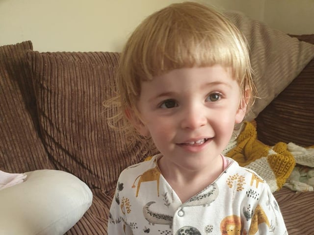 Alexandra Hudson Jones pictured her daugther, Elsie, who allowed her dad to cut her hair during the first lockdown. It is fair to say it was the first and last time he was allowed access to the scissors...