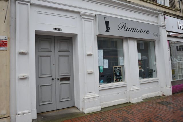 Rumours Cafe in Terminus Road is up for sale for £44, 995