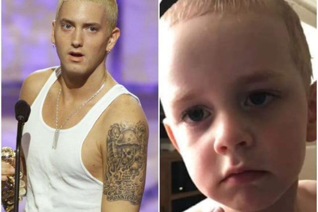 Hannah Curtis accidentally turned her youngster into a small Eminem.