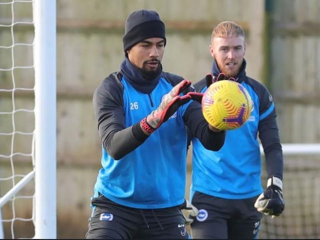 Jason Steele performed heroics in the shootout at Newport but Robert Sanchez is expected to return to the starting XI for the Premier League. No sign as yet that Maty Ryan will be recalled