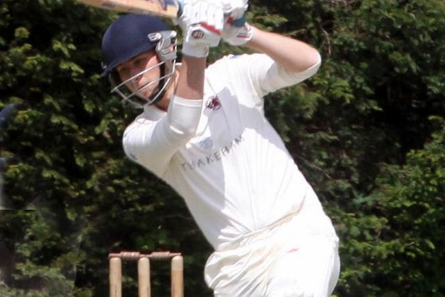 Captain Will Sawyer at Newick CC / Pic by Ron Hill