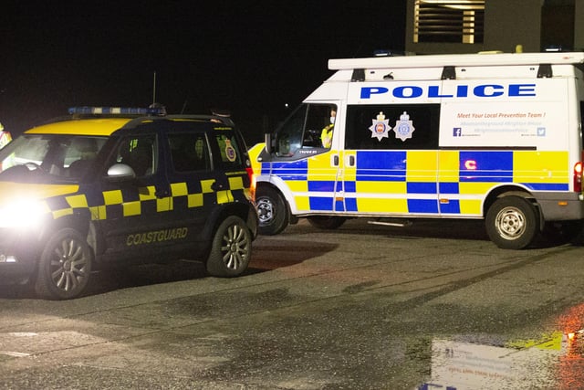 A major search was carried out last night