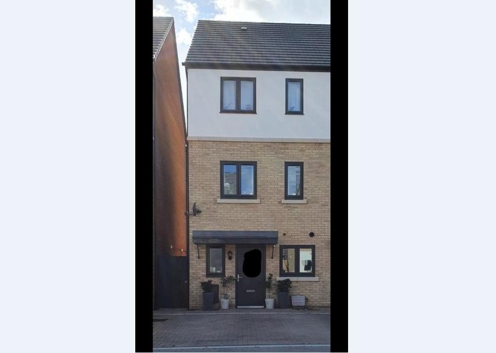 The house that is being raffled.