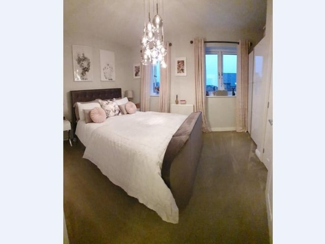 The house that is being raffled.