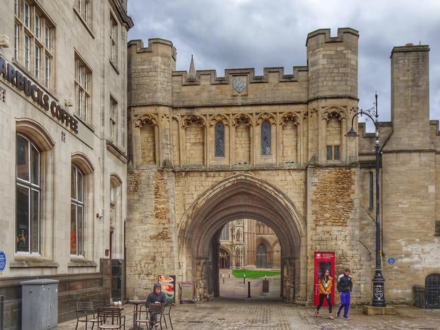 The gateway as it looks now (archive image).
