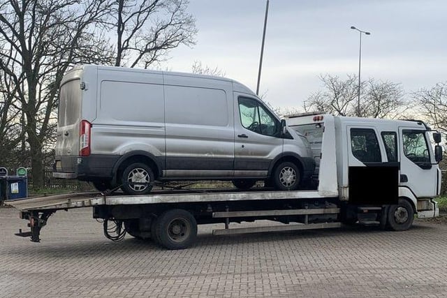 A1M - vehicle overweight, no MOT since 2017 and multiple mechanical defects