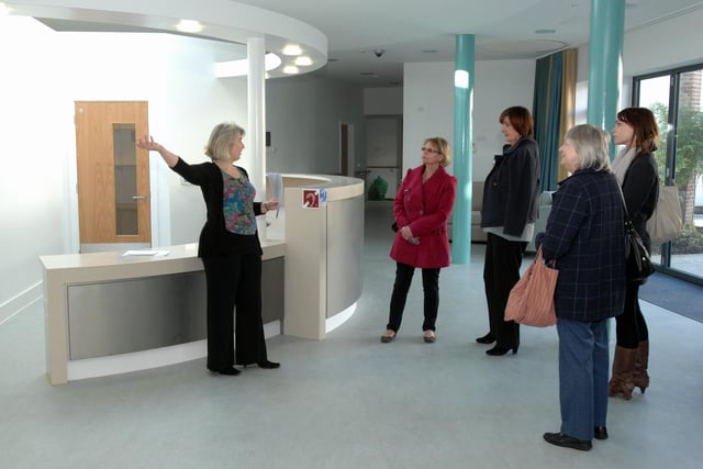 Inside St Barnabas House hospice when it was first unveiled during special tours in Janaury 2011. Pictures: Malcolm McCluskey