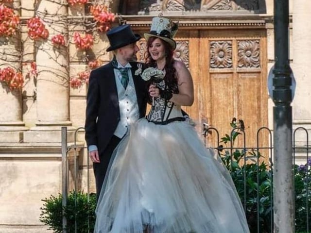 Xavier and Rebecca France got married on July 31 2020 at Kettering Registry Office.