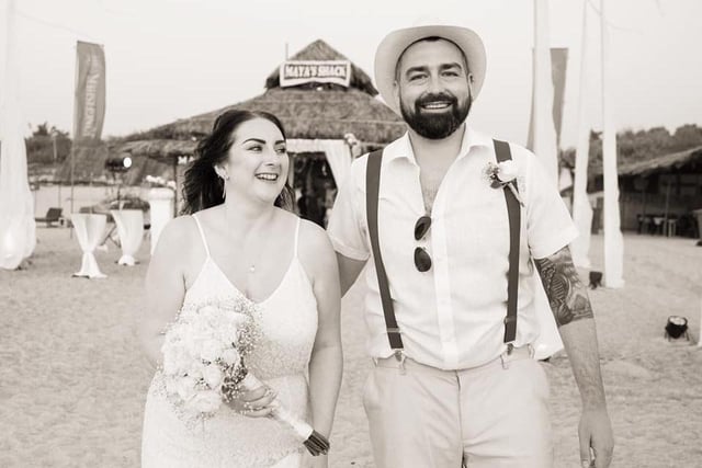 Mr and Mrs Parker, of Kettering, tied the knot in Goa, India on February 20 2020.