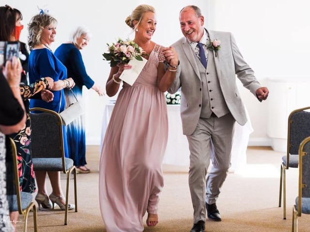 Mr and Mrs Cove got married on September 12 2020 in Oundle. "Our day I can only say was magical."