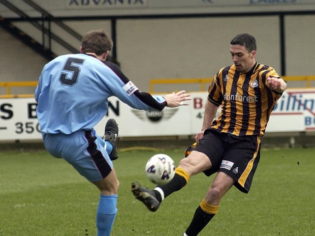 Mark Monington clears.